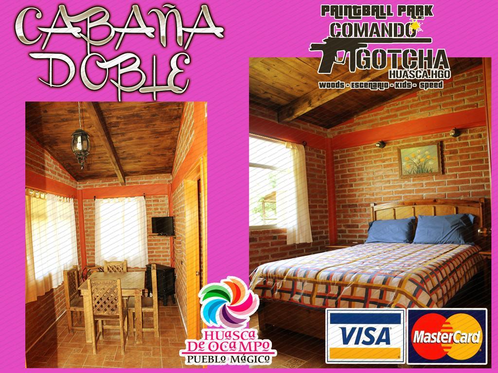 ホテルCabanas Gotcha Huasca ウアスカ・デ・オカンポ エクステリア 写真