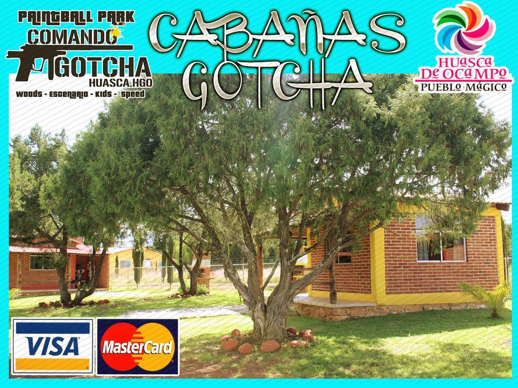 ホテルCabanas Gotcha Huasca ウアスカ・デ・オカンポ エクステリア 写真