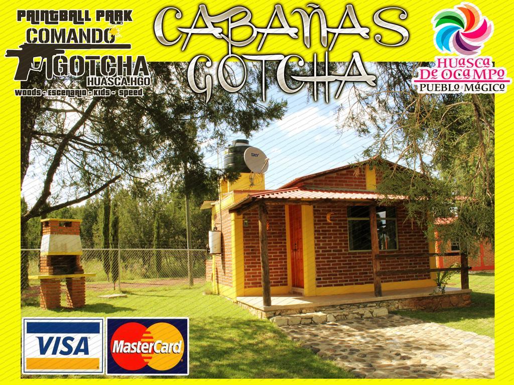 ホテルCabanas Gotcha Huasca ウアスカ・デ・オカンポ エクステリア 写真